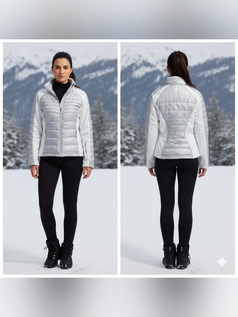 Sunice Women's 'Cheryl' Thermal 3M LS Jacket Sz LG